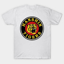 Load image into Gallery viewer, Hanshin Tigers - Npb Retro Logo T - Shirt Hanshin Tigers T Shirt Japan Japanese Japanese Baseball League Yomiuri Giants