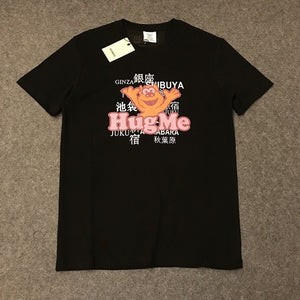 19ss Vetements T Shirt Men Women Streetwear Embroidery T-shirt Harajuku High Quality Cotton Top Tees Vetements Tshirt  mesh top
