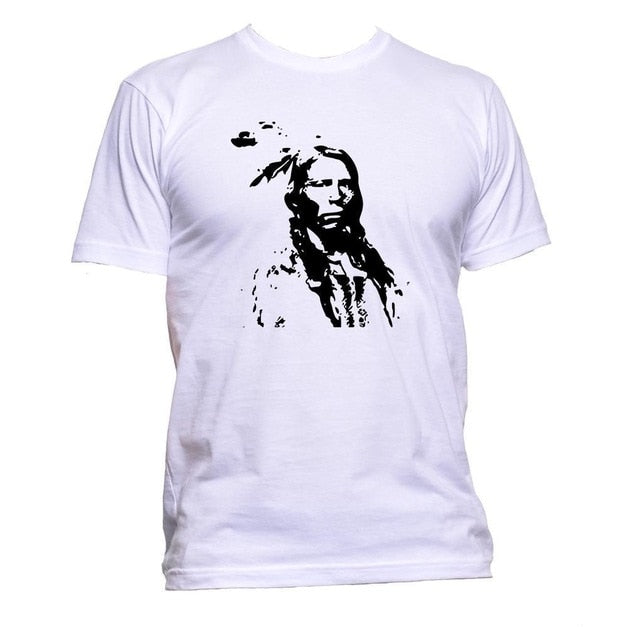 2019 New Men's T Shirt Indian Chief T-Shirt Mens Womens Unisex Fashion Slogan Comedy Cool Funny Hipster Print T-Shirt